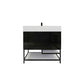 Boreal 36" Freestanding Bathroom Vanity (Right Drawers)