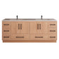 Arezzo 84" Double Sink Freestanding Bathroom Vanity