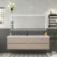 Elysia 72" Double Sink Floating Bathroom Vanity