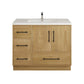 Arezzo 42" Single Sink Freestanding Bathroom Vanity (Left Side Drawers)