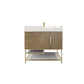 Boreal 36" Freestanding Bathroom Vanity (Left Drawers)