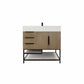 Boreal 36" Freestanding Bathroom Vanity (Left Drawers)