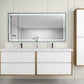 Fiora 72" Double Sink Floating Bathroom Vanity