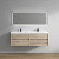 Fiora 72" Double Sink Floating Bathroom Vanity