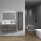 Fiora 48" Double Sink Floating Bathroom Vanity