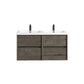 Fiora 48" Double Sink Floating Bathroom Vanity