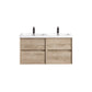 Fiora 48" Double Sink Floating Bathroom Vanity