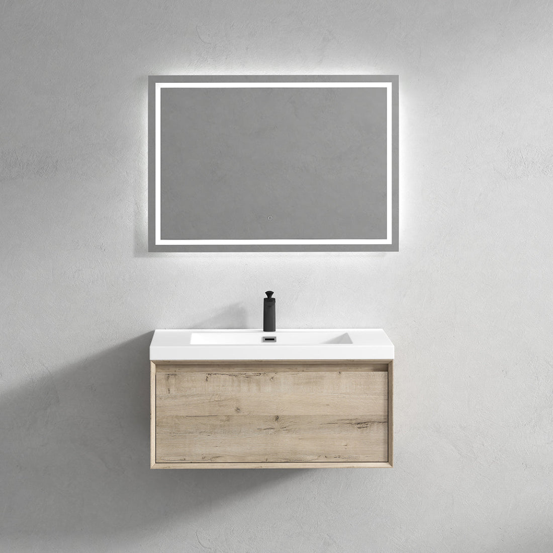 Nordic 36” Single Sink Floating Bathroom Vanity