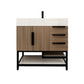 Boreal 36" Freestanding Bathroom Vanity (Right Drawers)