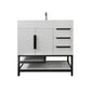 Boreal 36" Freestanding Bathroom Vanity (Right Drawers)