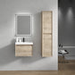 Nordic 24” Single Sink Floating Bathroom Vanity