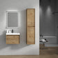 Nordic 24” Single Sink Floating Bathroom Vanity