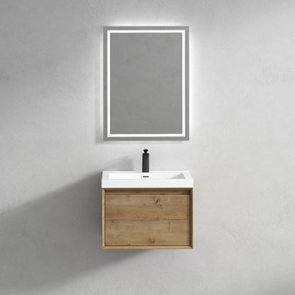 Nordic 24” Single Sink Floating Bathroom Vanity